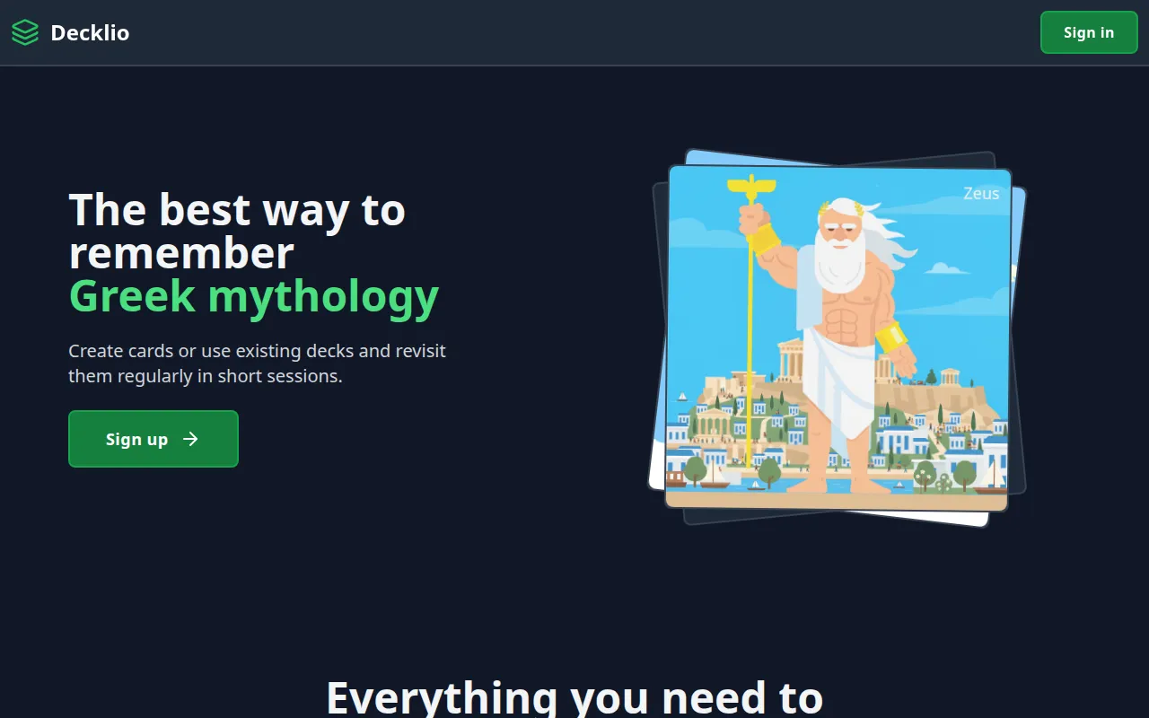 Decklio website